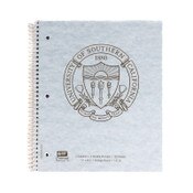 USC Trojans Gray Seal 3-Subject Notebook